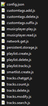 Plugin files